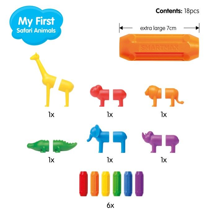 Smartmax - My first safari animals