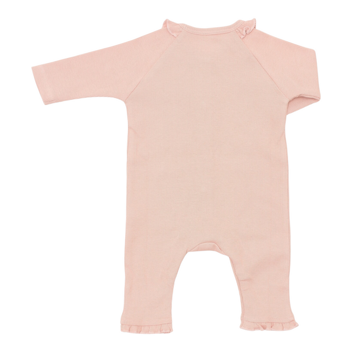 Poetree - Baby suit Olivia Blush Pink - Ruffles