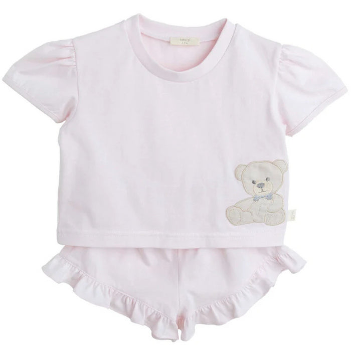 Baby Gi - Sweet teddy two piece pyjama - pink
