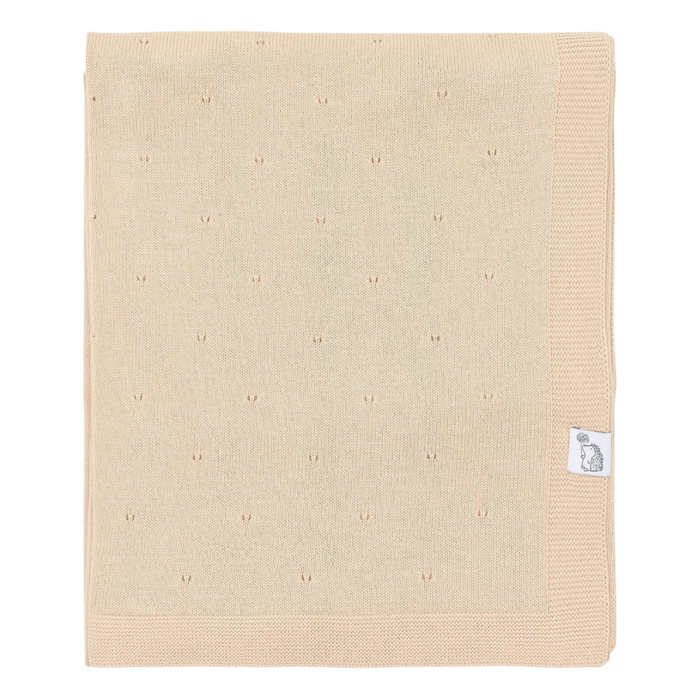 Poetree - Saint Tropez Wiegdeken 100& Katoen - Camel