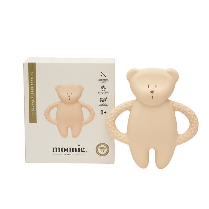 Moonie - Teether Bear Sand Natur