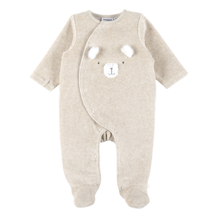 Noukies - Fluwelen babypakje orso