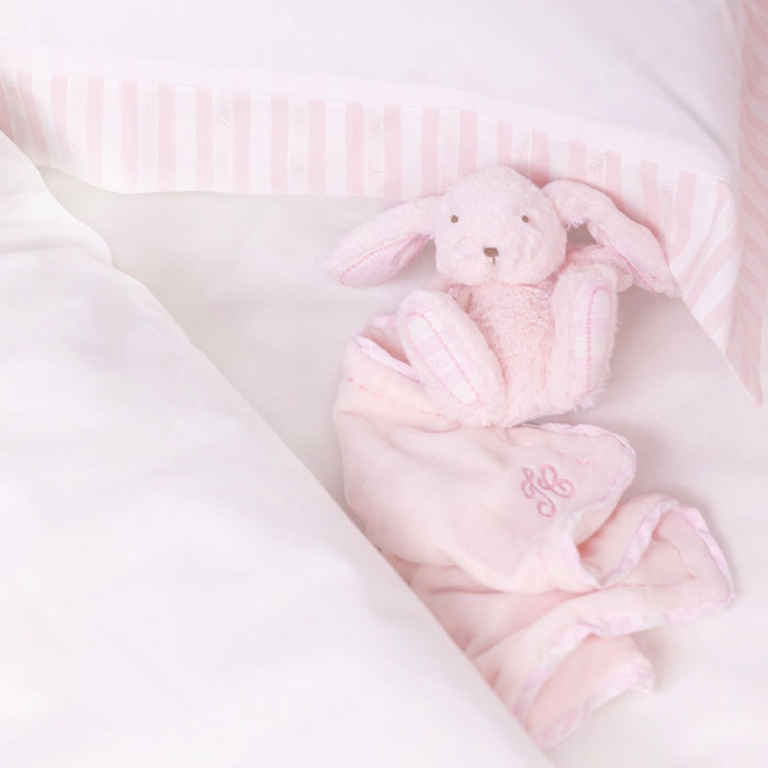 Tartine et Chocolat - Augustin, le lapin - LAPIN DOUDOU rose