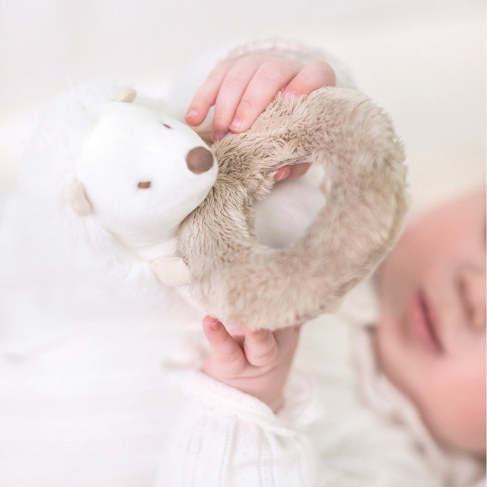 Tartine et Chocolat - Leon, le herisson - HOCHET HERISSON ecru / taupe