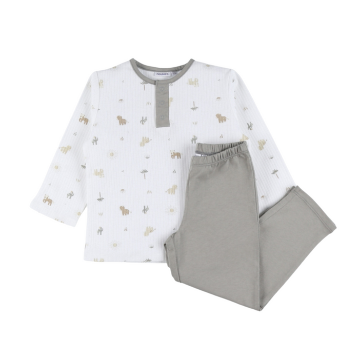 Noukies - 2-delige Pyjama Wild Jungle