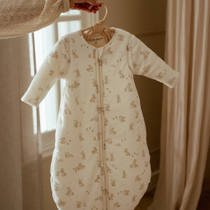 Little Dutch - Slaapzak winter – Newborn Naturals – Baby Bunny