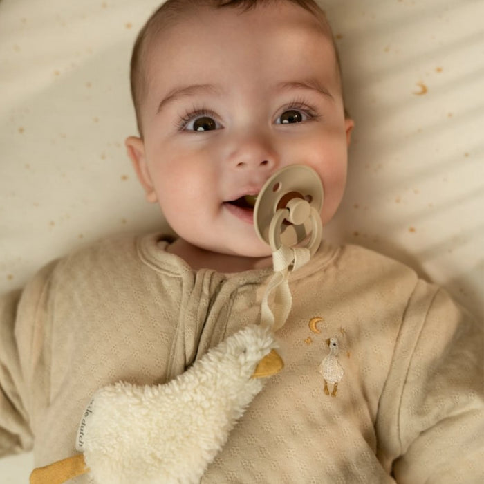 Little Dutch - Little Goose - Slaapzak winter 90 cmSoft Beige