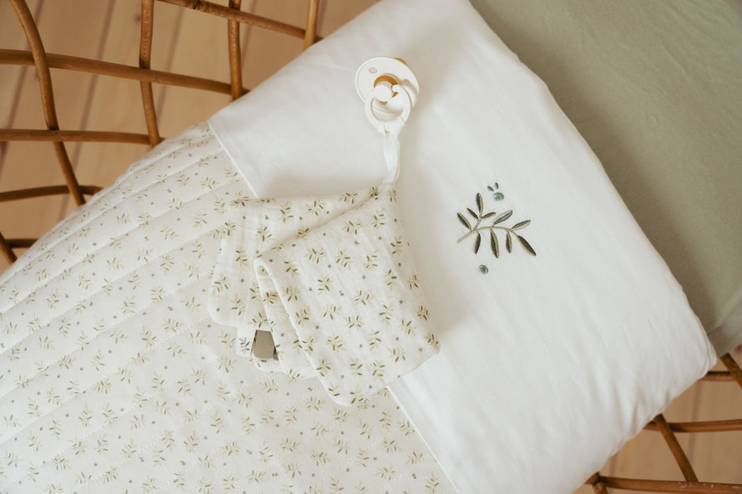 Little Dutch - Speendoekje hydrofiel Blueberry Leaves - 20x20cm