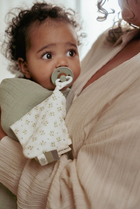 Little Dutch - Speendoekje hydrofiel Blueberry Leaves - 20x20cm