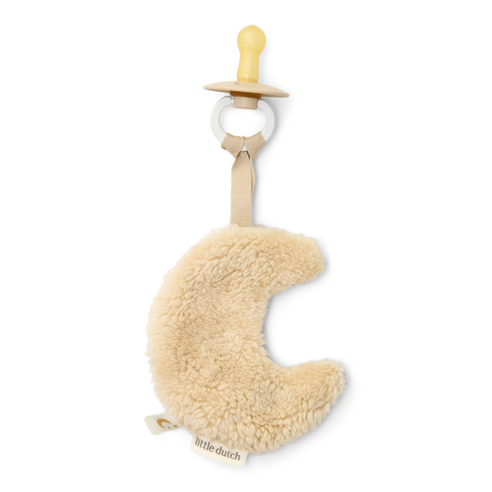 Little Dutch - Speendoekje - Maan Beige