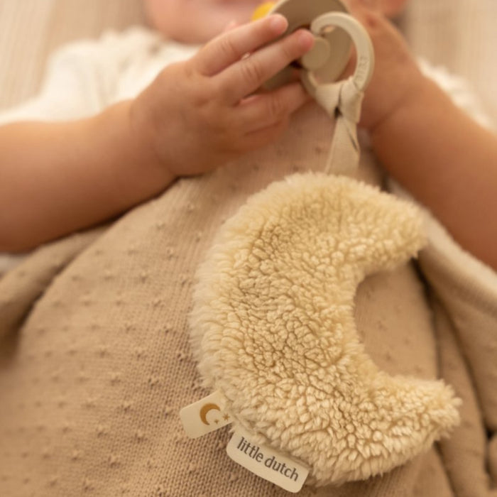 Little Dutch - Speendoekje - Maan Wit