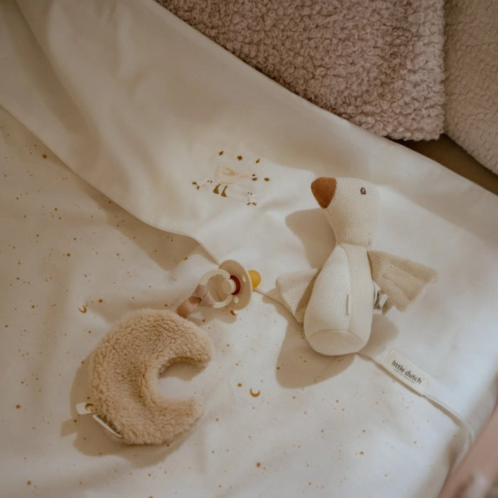 Little Dutch - Speendoekje - Maan Wit