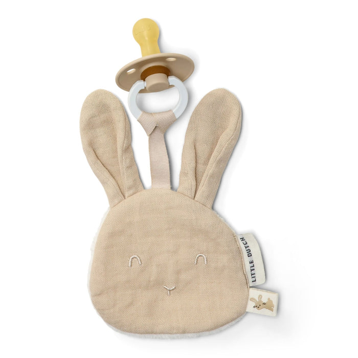 Little Dutch - Speendoekje Bunny -Light Beige