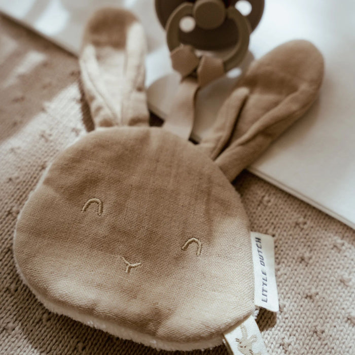Little Dutch - Speendoekje Bunny -Light Beige