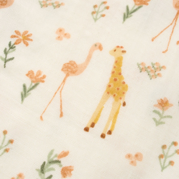 Little Dutch - Aankleedkussenhoes -  Blooming Safari