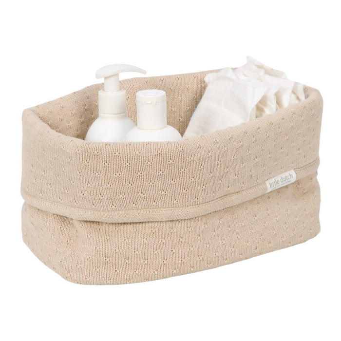 Little Dutch  - Commodemandje groot - Beige - Essentials × 1