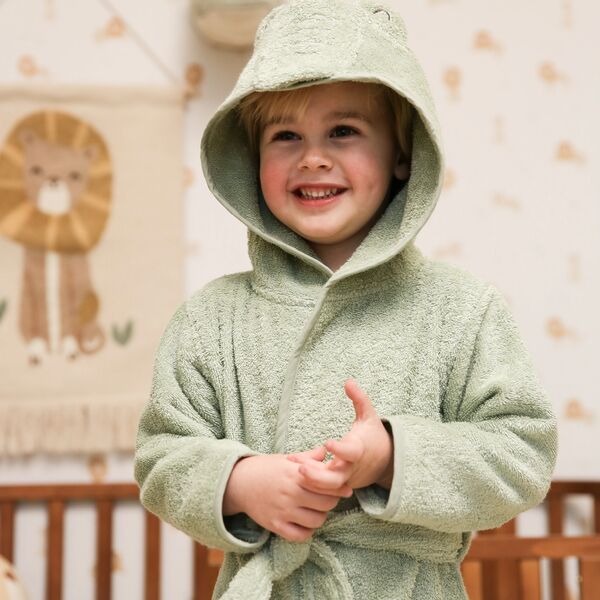 Little Dutch - Badjas Krokodil - Groen