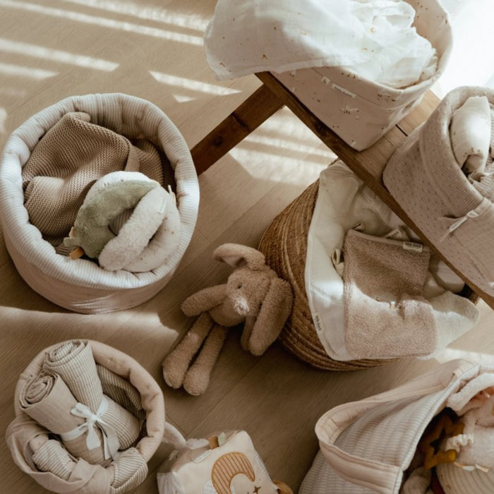 Little Dutch - Swaddle doeken hydrofiel 70x70 - Pure soft beige