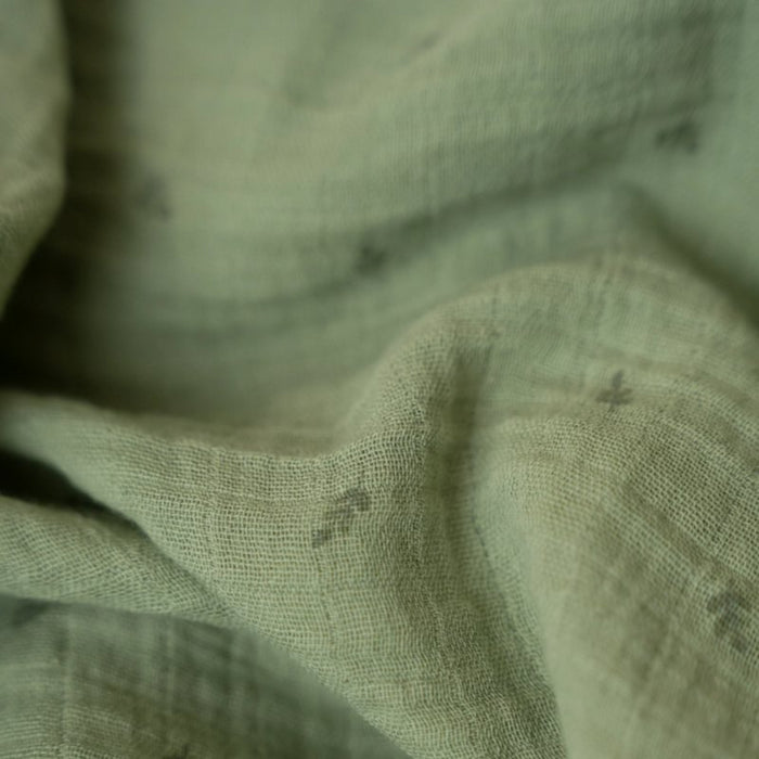 Little Dutch - Swaddle doek hydrofiel 120x120 - Pure soft Sage print