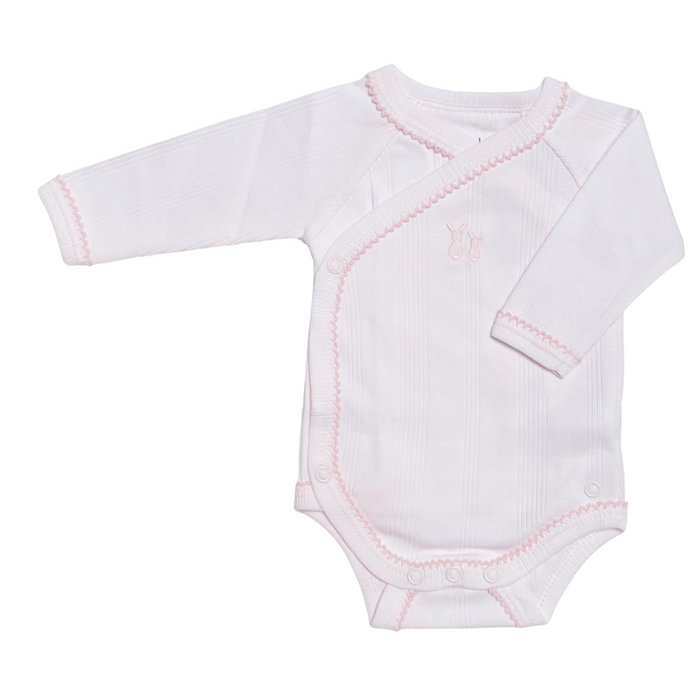 Poetree - Overslag Body Lange Mouwen Teddy - Soft Pink