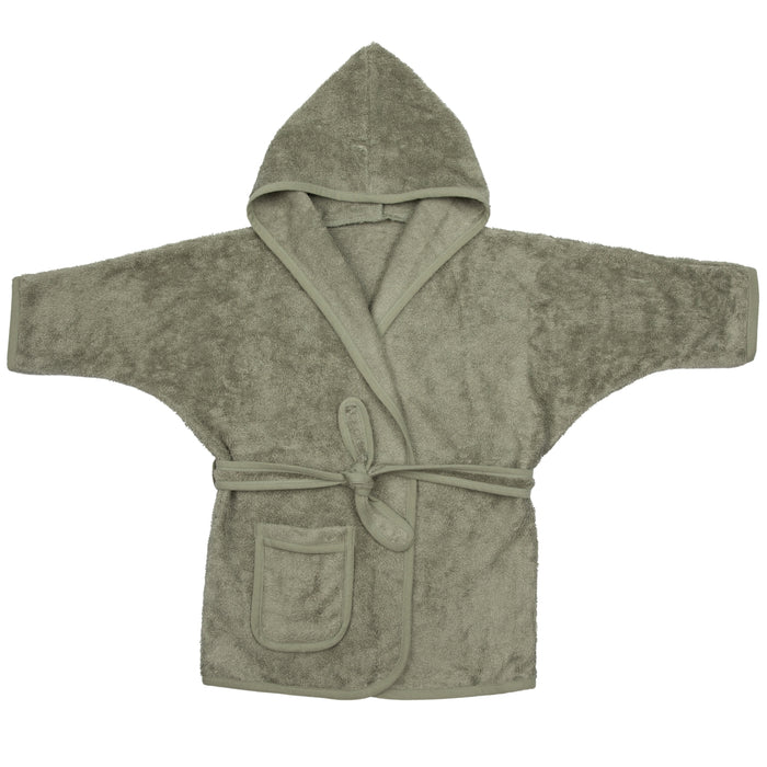 Timboo - BATH ROBE (2-4y) - WHISPER GREEN