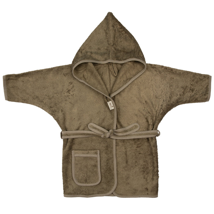Timboo - BATH ROBE (2-4y) - JUNGLE GREEN