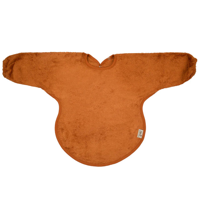 Timboo  - Slab lange mouwen drukknoop Orange sunrise 549