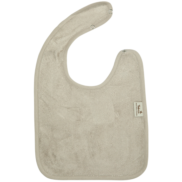 Timboo - REGULAR BIB 26x38cm - Waterproof - FEATHER GREY