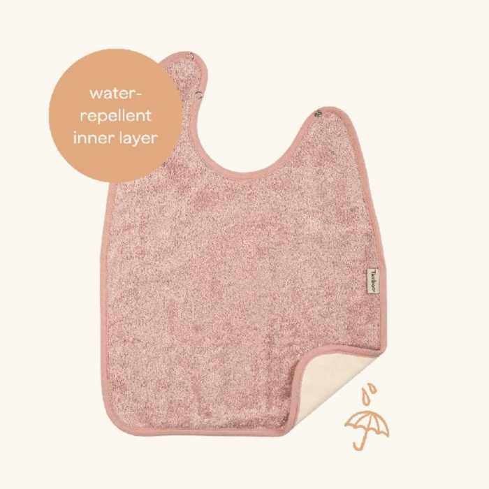 Timboo - REGULAR BIB 26x38cm - Waterproof - DAISY WHITE