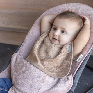 Timboo - REGULAR BIB 26x38cm - Waterproof - SAVANNAH SAND