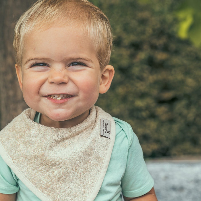 Timboo - BANDANA BIB 36x20cm - Waterproof - FROSTED ALMOND