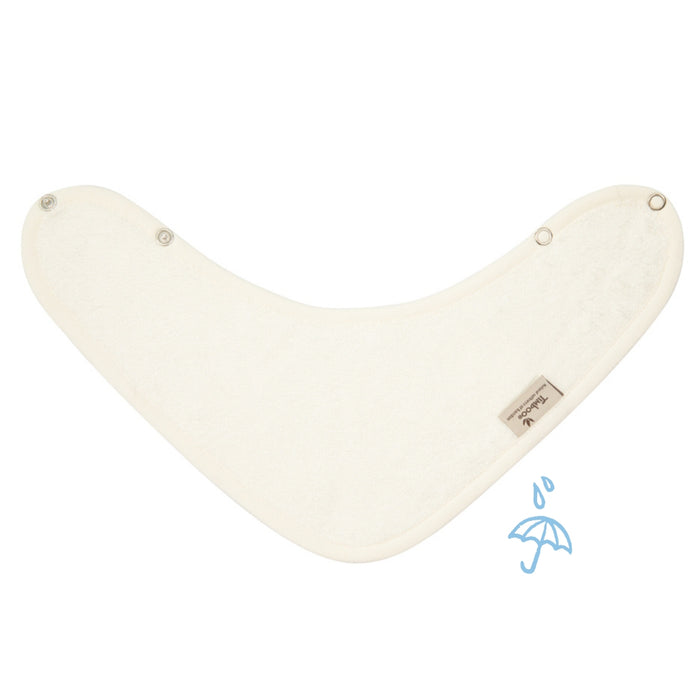 Timboo - BANDANA BIB 36x20cm - Waterproof - DAISY WHITE