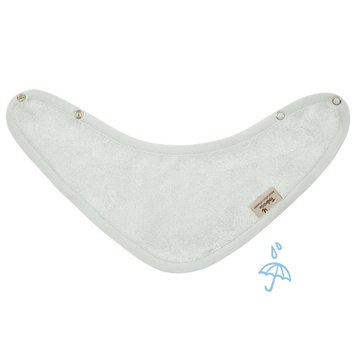 Timboo - BANDANA BIB 36x20cm - Waterproof - RIVIERA BLUE