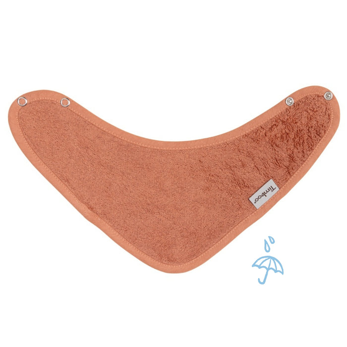 Timboo - BANDANA BIB 36x20cm - Waterproof - SUNRISE ORANGE