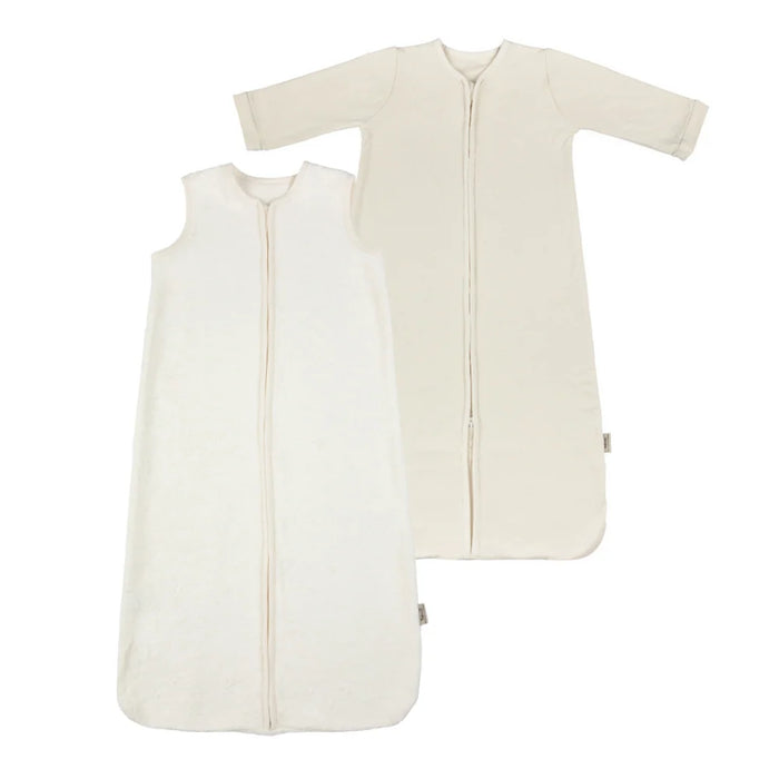Timboo - MULTI-SEASON SLEEPING BAG 70cm (TOG 0.5 & 1.0) - DAISY WHITE