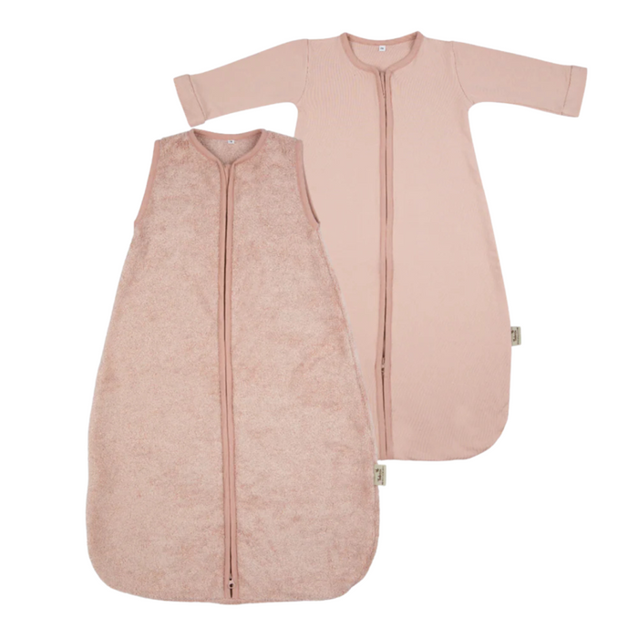 Timboo - MULTI-SEASON SLEEPING BAG 90cm (TOG 0.5 & 1.0) - MISTY ROSE