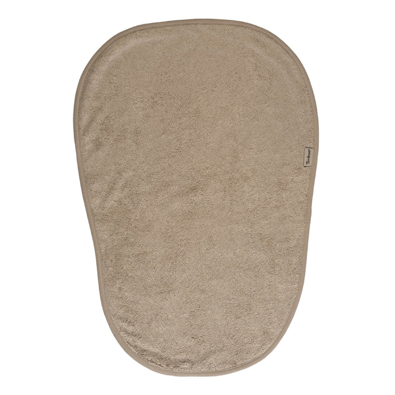 Timboo - CHANGING PAD TOWEL 65x45cm - FEATHER GREY