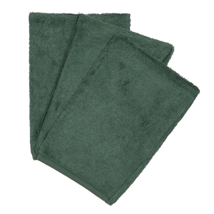 Timboo - WASHCLOTH (3 pieces) - Aspen green