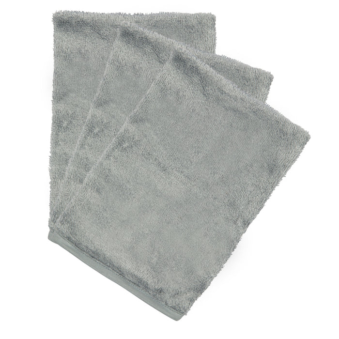 Timboo - WASHCLOTH (3 pieces) - Moon blue