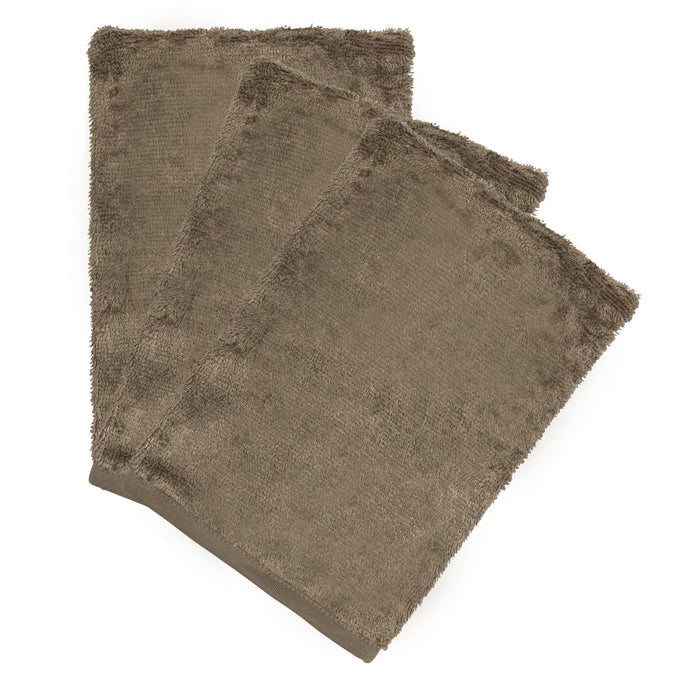 Timboo - WASHCLOTH (3 pieces) - Jungle green