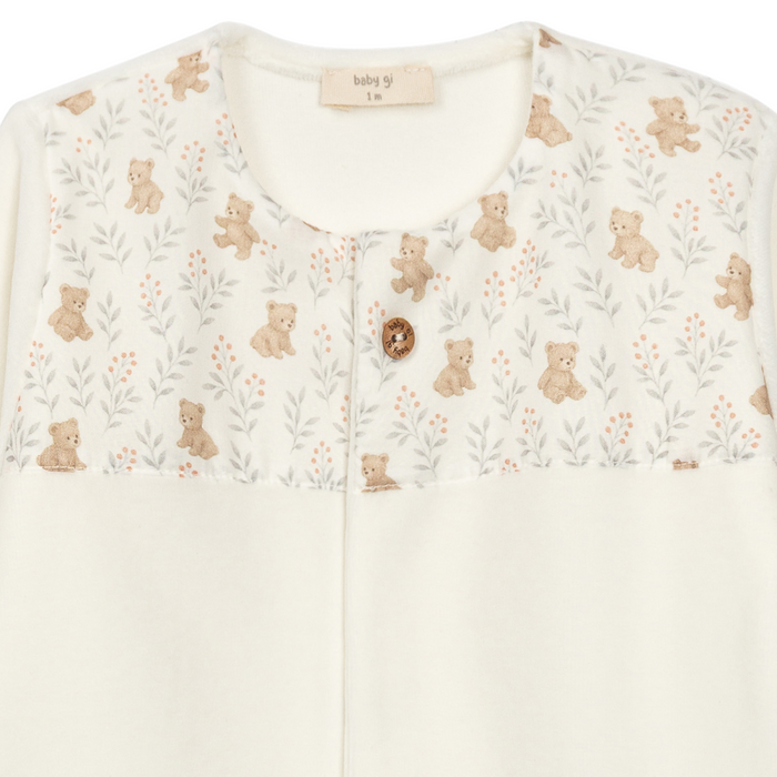 Baby Gi - Babypakje frilly Theo - Ivory