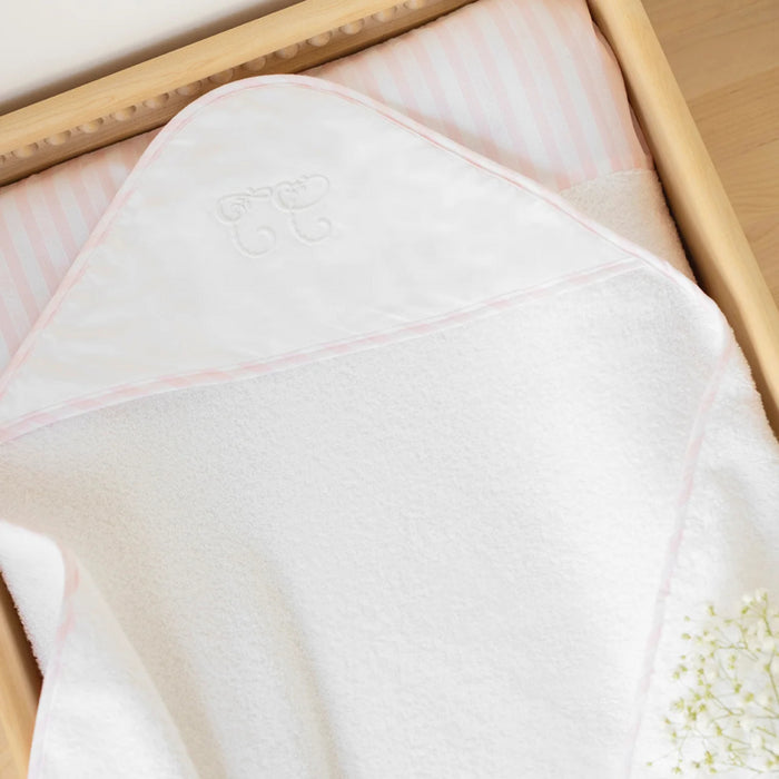 Tartine et Chocolat - CAPE DE BAIN - Garda rose pâle (70x70cm)