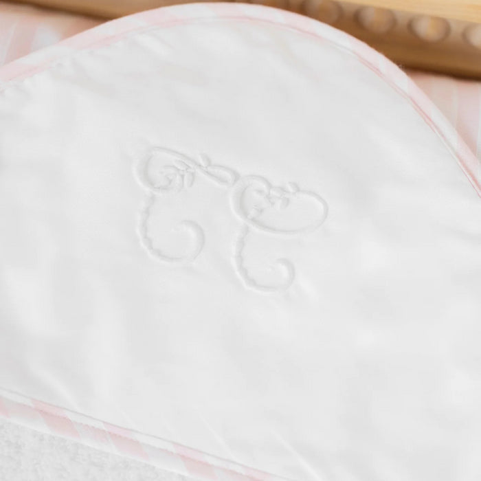 Tartine et Chocolat - CAPE DE BAIN - Garda rose pâle (70x70cm)