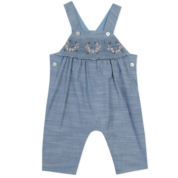 Tartine et Chocolat - Premier Trousseau Fille - salopette Chambray
