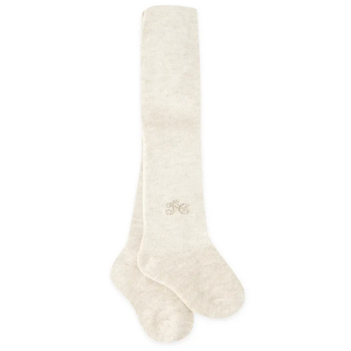 Tartine et Chocolat - Baby Ceremonie Fille - collant Nacre