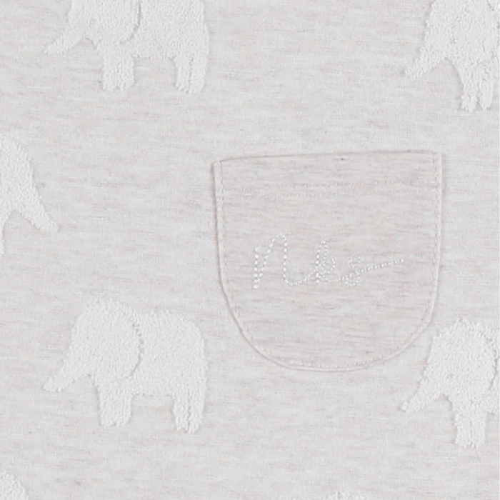 Noukies - Pyjama Beige met olifantjes