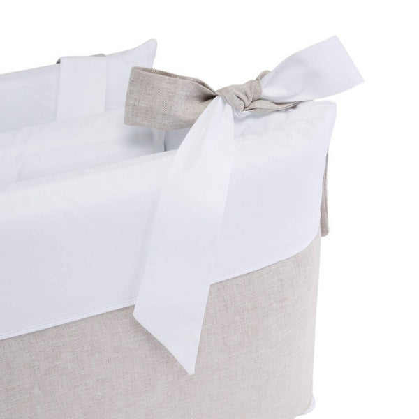 Theopile & Patachou  - Natural Garden Party - Bedbeschermer 70cm - Linnen (70x70x70cm) H:30cm
