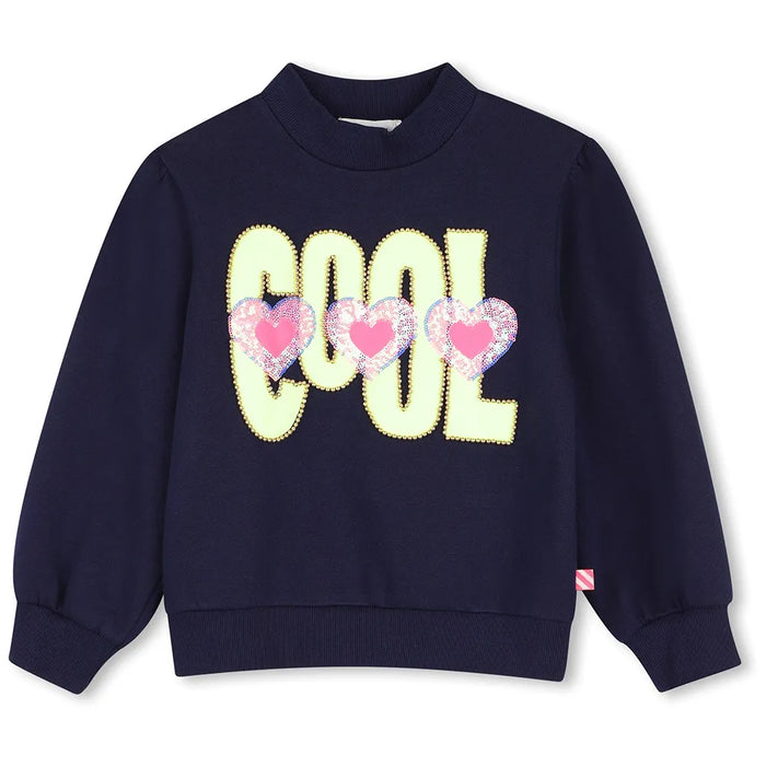 Billieblush - Trui Donkerblauw Cool