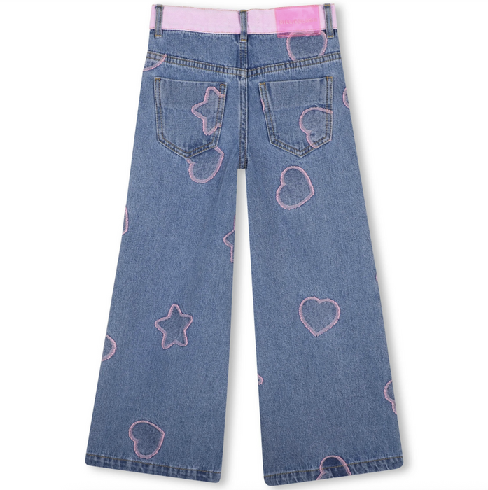 Billieblush - Jeans met hartjes