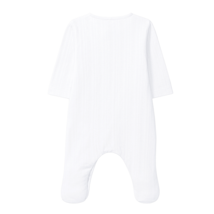 Laranjinha - Babypakje in wit met eendjes